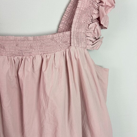 English Factory Pink Ruffle Midi Dress - Picture 7 of 11